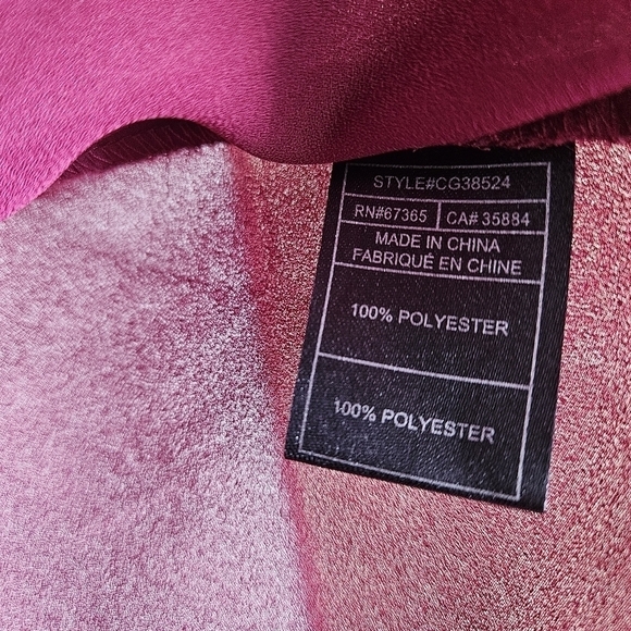 Cupcakes & Cashmere Revolve Suki cape red wine Vneck mini dress size L - Picture 5 of 9